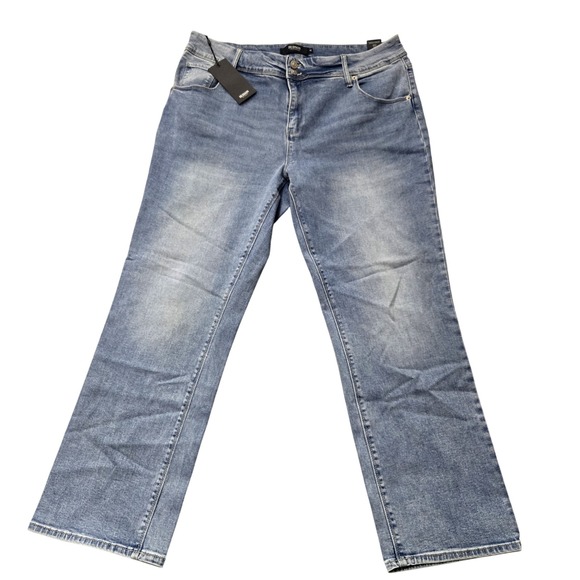 Hudson Outerwear Denim - Hudson Women's Straight Leg Jeans - Blue 16P NWT